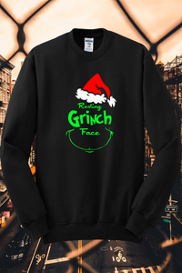 Resting Grinch Face Crewneck