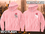 Reflective Skeleton Rose Champion Hoodie