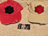 Red Rose Dad Hat