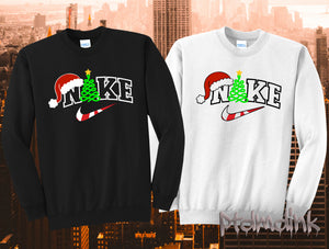 Candy Cane Christmas Crewneck